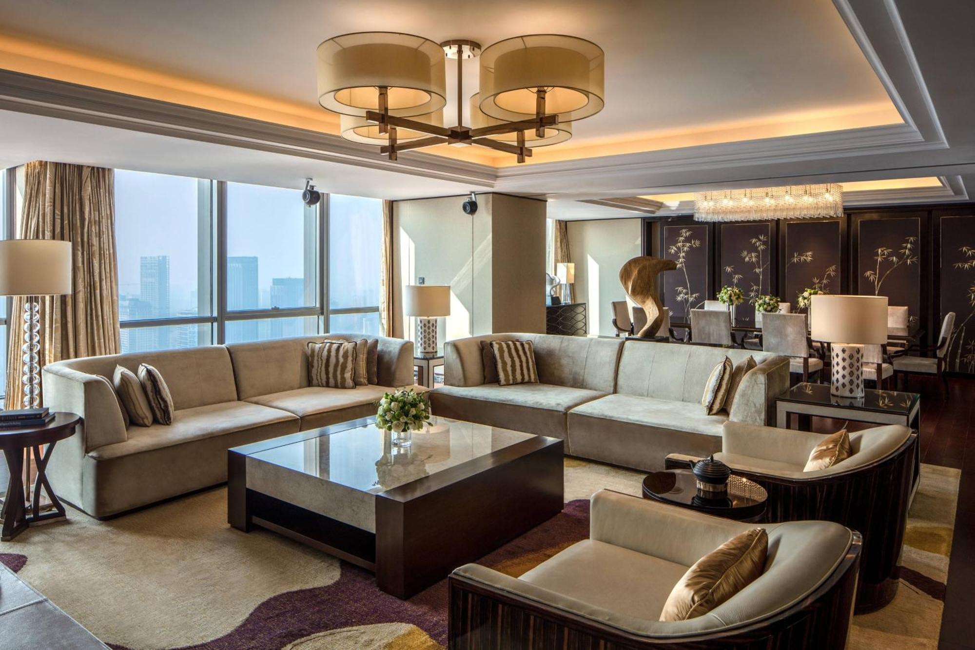 The Ritz-Carlton, Chengdu Hotell Exteriör bild